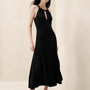 NWT, BANANA REPUBLIC, Halter Neck Maxi Dress - XS